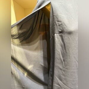 Catherine Malandrino navy blue cape top size S